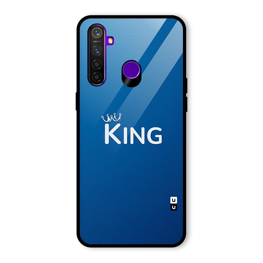 Royal King Glass Back Case for Realme 5 Pro