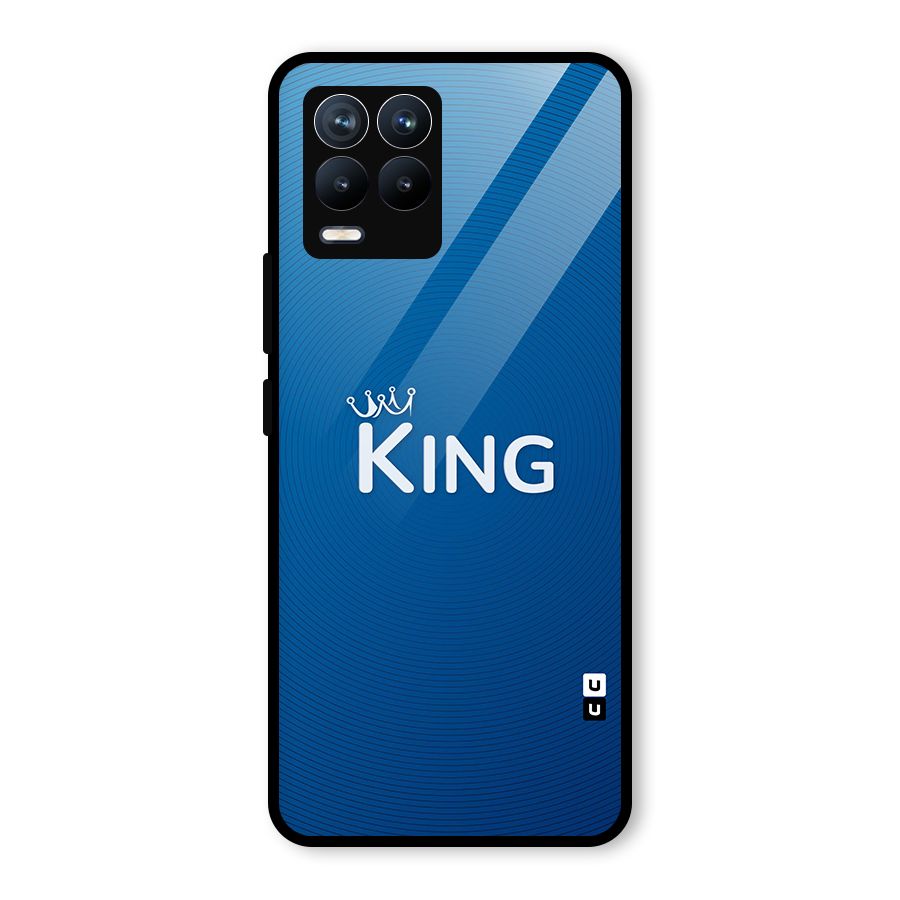 Royal King Glass Back Case for Realme 8
