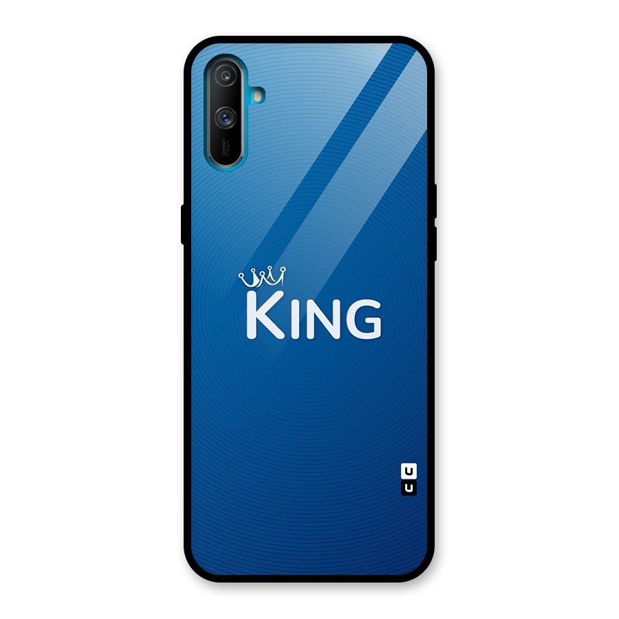 Royal King Glass Back Case for Realme C3