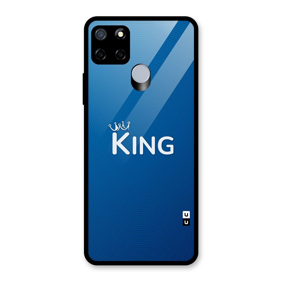Royal King Glass Back Case for Realme Narzo 30A