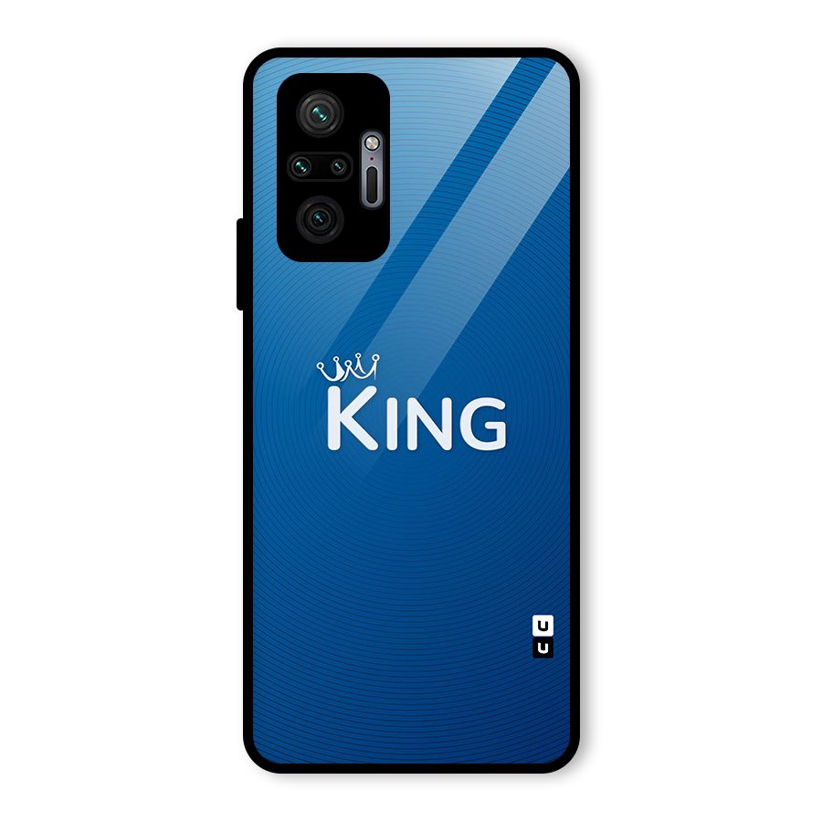 Royal King Glass Back Case for Redmi Note 10 Pro Max