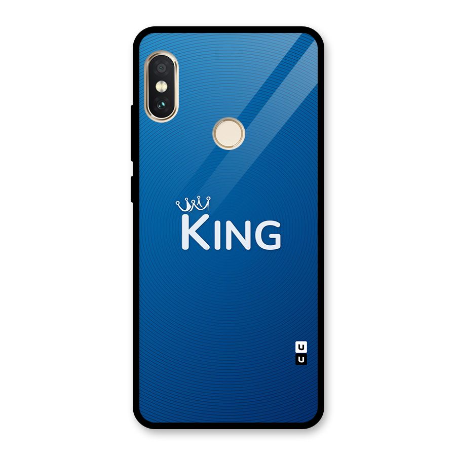 Royal King Glass Back Case for Redmi Note 5 Pro
