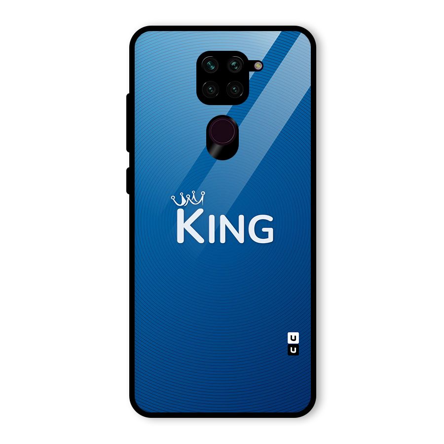Royal King Glass Back Case for Redmi Note 9
