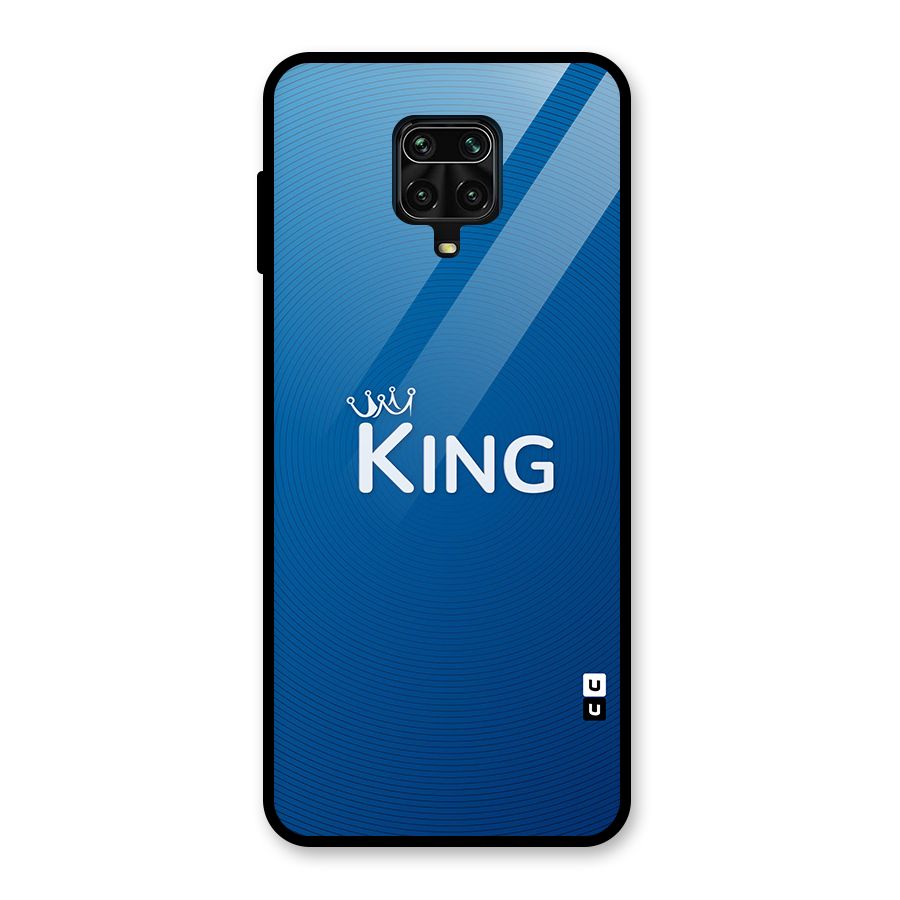 Royal King Glass Back Case for Redmi Note 9 Pro