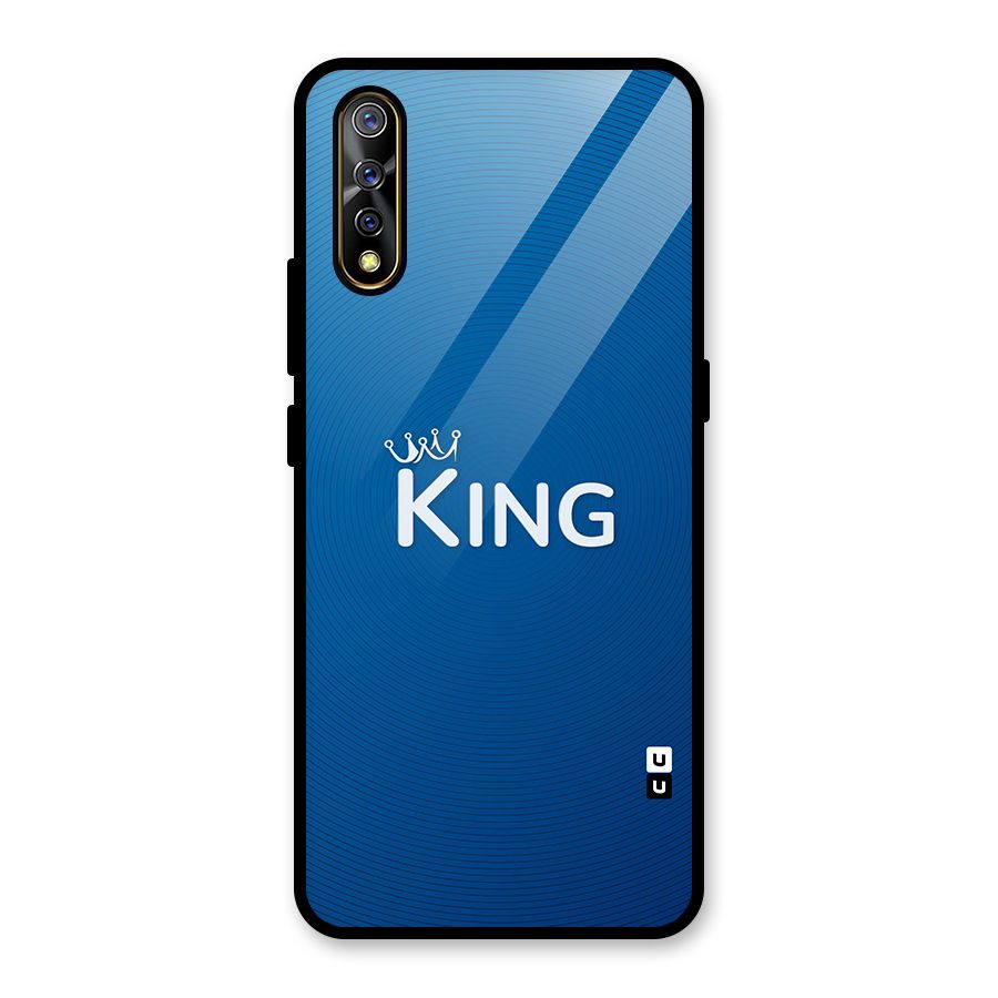 Royal King Glass Back Case for Vivo S1