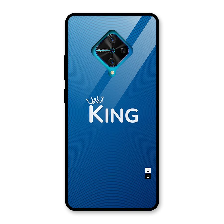 Royal King Glass Back Case for Vivo S1 Pro