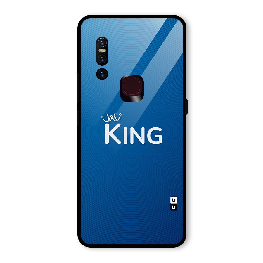 Royal King Glass Back Case for Vivo V15