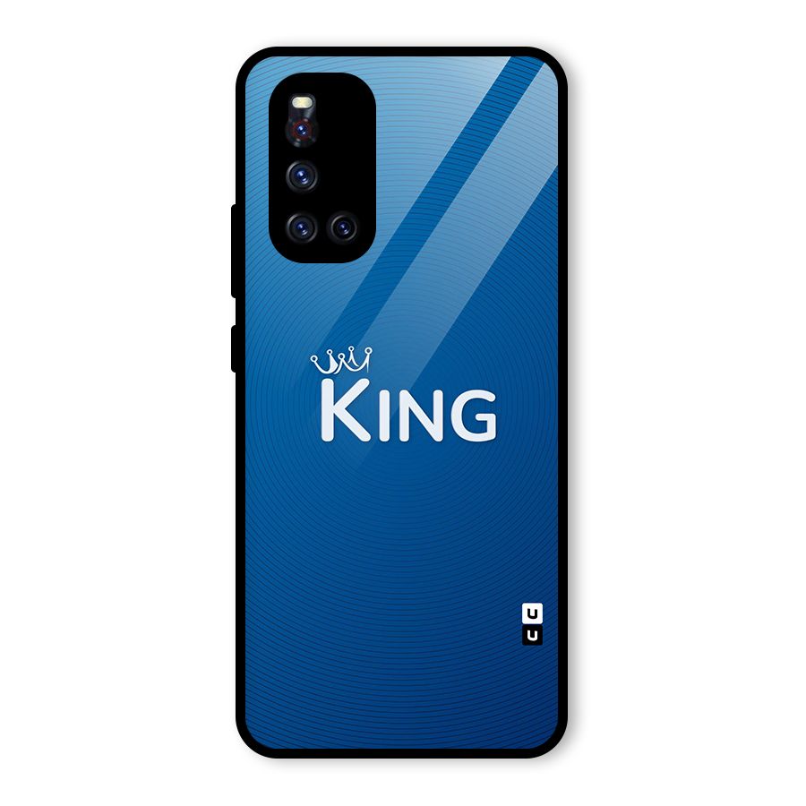 Royal King Glass Back Case for Vivo V19