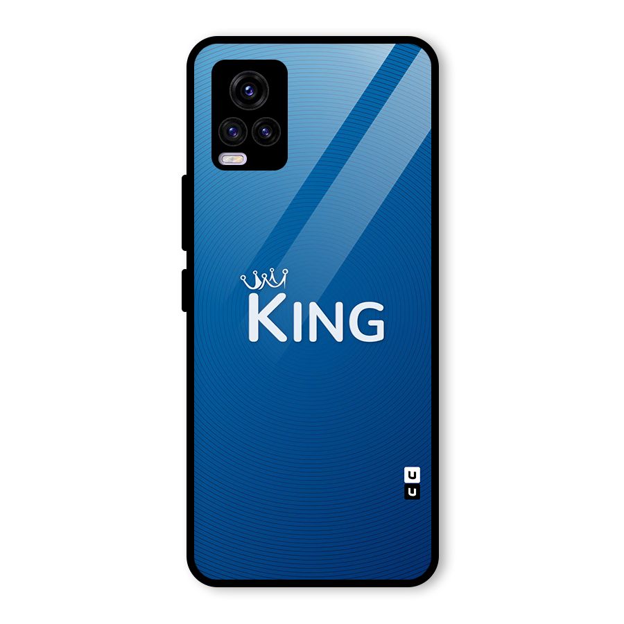 Royal King Glass Back Case for Vivo V20