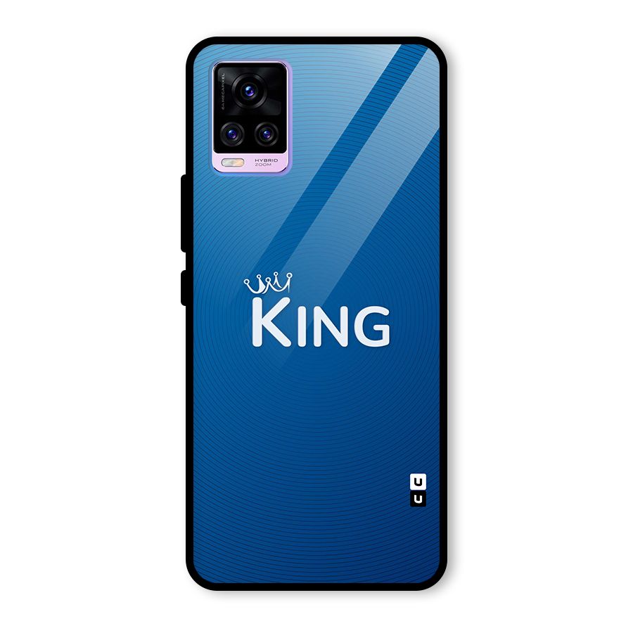 Royal King Glass Back Case for Vivo V20 Pro