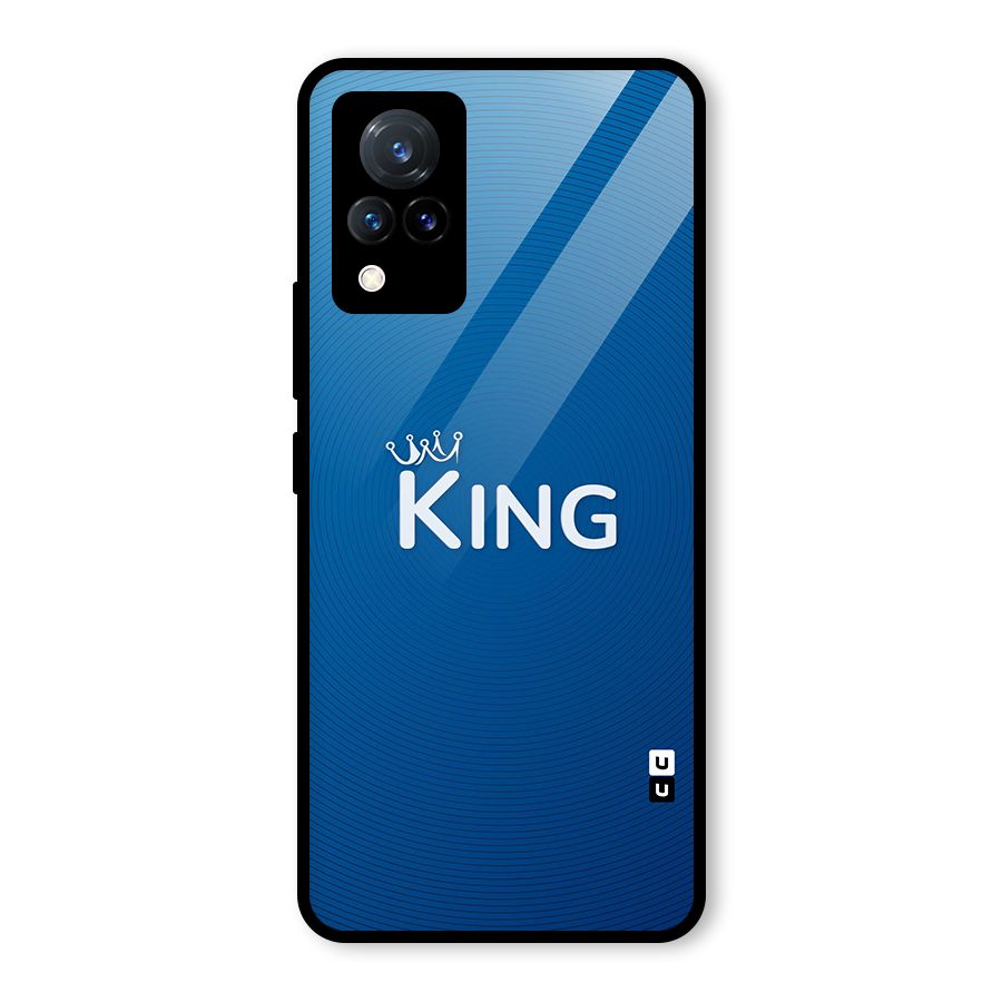 Royal King Glass Back Case for Vivo V21 5G