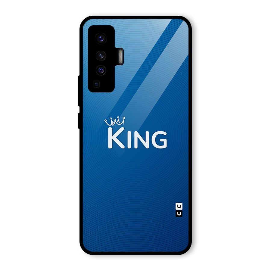 Royal King Glass Back Case for Vivo X50