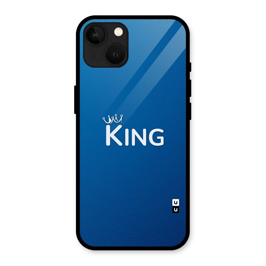 Royal King Glass Back Case for iPhone 13