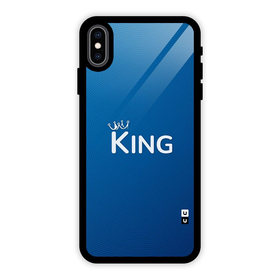 Royal King Glass Back Case for iPhone XS Max
