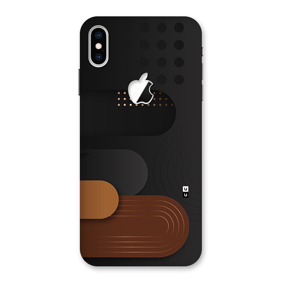 Royal Shades Back Case for iPhone XS Max Apple Cut