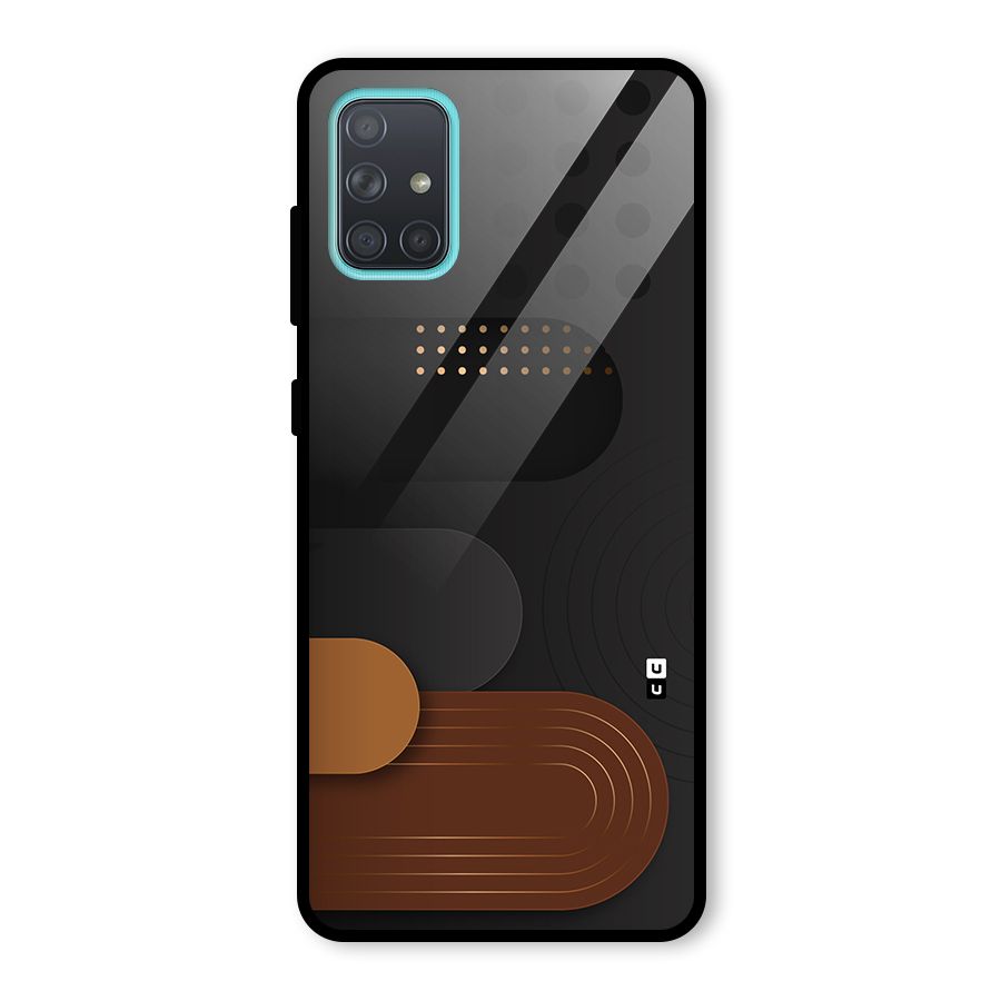 Royal Shades Glass Back Case for Galaxy A71