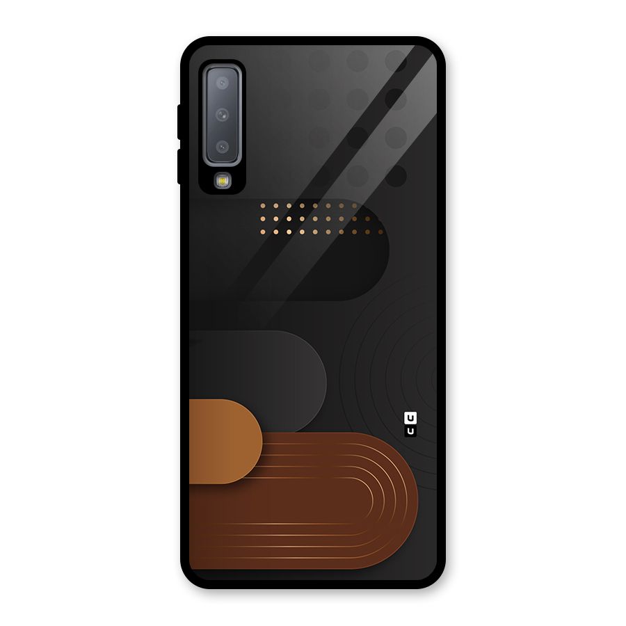 Royal Shades Glass Back Case for Galaxy A7 (2018)