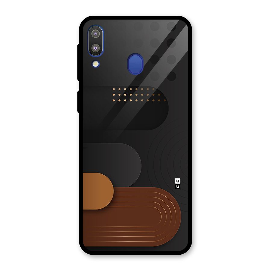 Royal Shades Glass Back Case for Galaxy M20