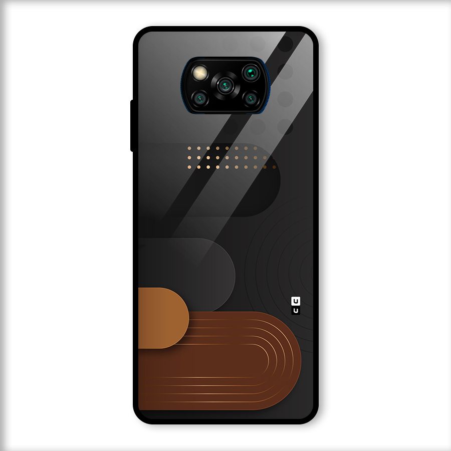 Royal Shades Glass Back Case for Poco X3