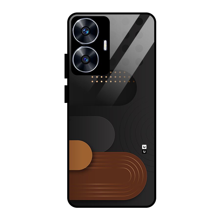 Royal Shades Glass Back Case for Realme Narzo N55