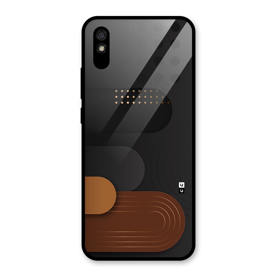Royal Shades Glass Back Case for Redmi 9A