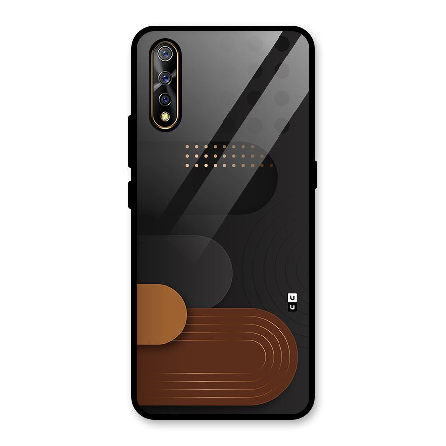 Royal Shades Glass Back Case for Vivo S1