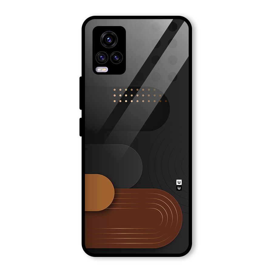 Royal Shades Glass Back Case for Vivo V20 2021