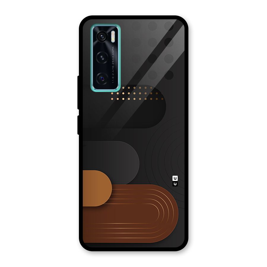 Royal Shades Glass Back Case for Vivo V20 SE