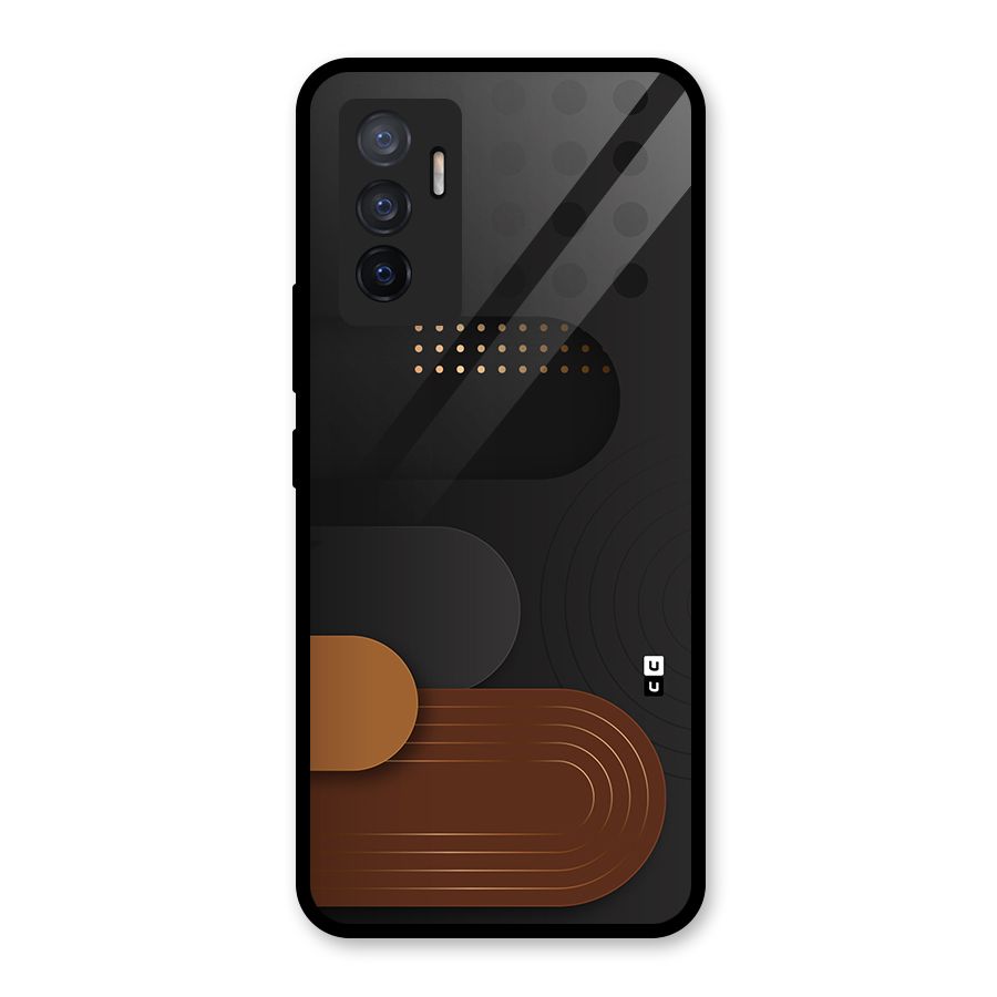 Royal Shades Glass Back Case for Vivo V23e