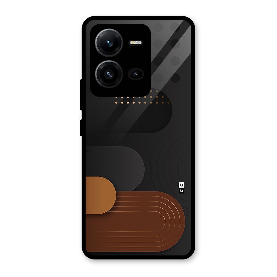 Royal Shades Glass Back Case for Vivo V25