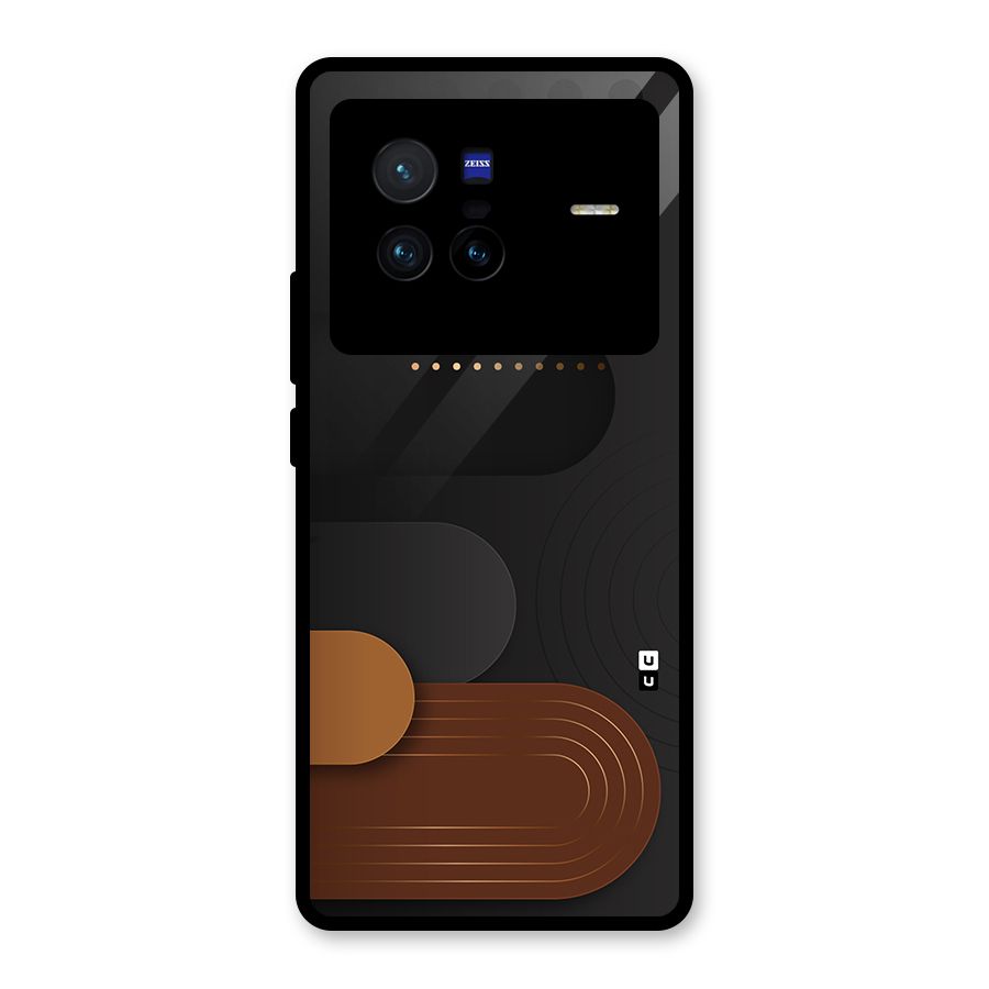 Royal Shades Glass Back Case for Vivo X80