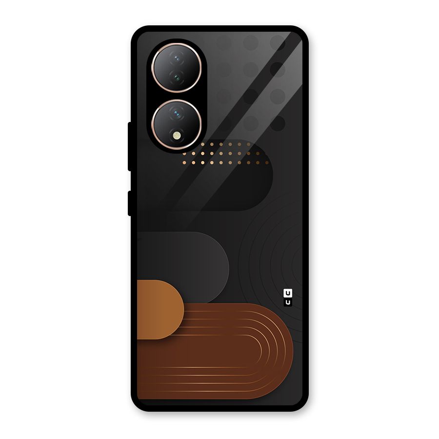 Royal Shades Glass Back Case for Vivo Y100A