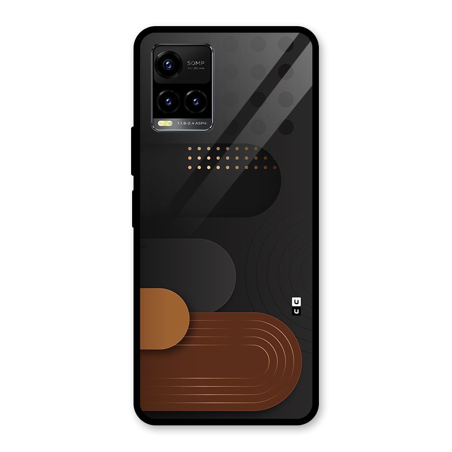 Royal Shades Glass Back Case for Vivo Y33s