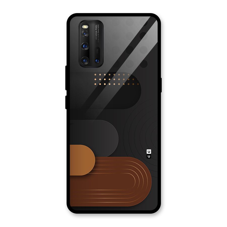 Royal Shades Glass Back Case for Vivo iQOO 3