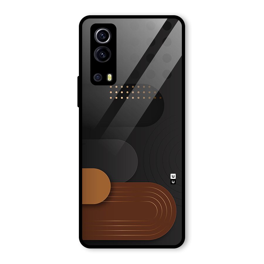 Royal Shades Glass Back Case for Vivo iQOO Z3