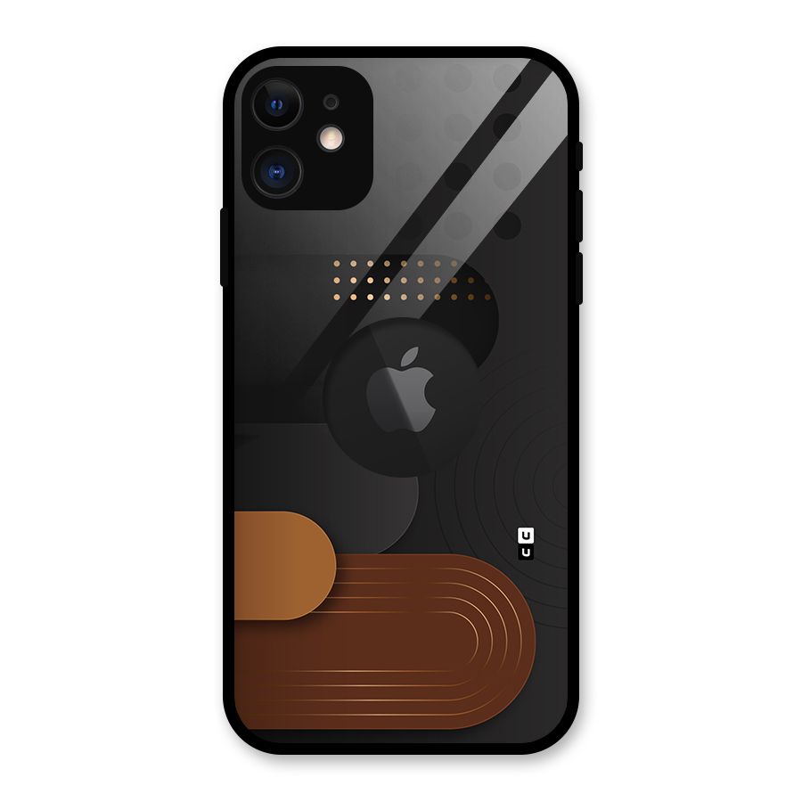 Royal Shades Glass Back Case for iPhone 11 Logo Cut