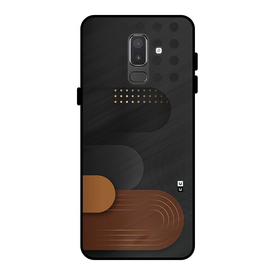 Royal Shades Metal Back Case for Galaxy On8 (2018)