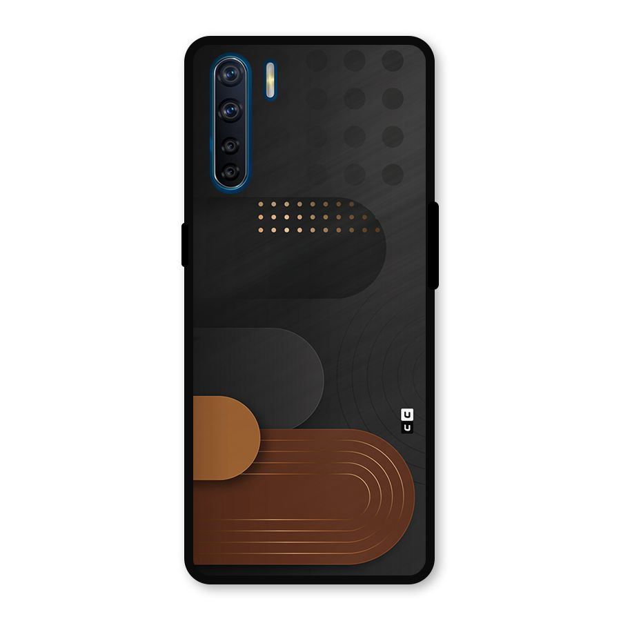 Royal Shades Metal Back Case for Oppo F15