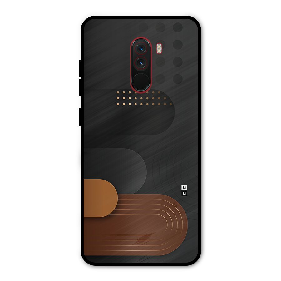 Royal Shades Metal Back Case for Poco F1