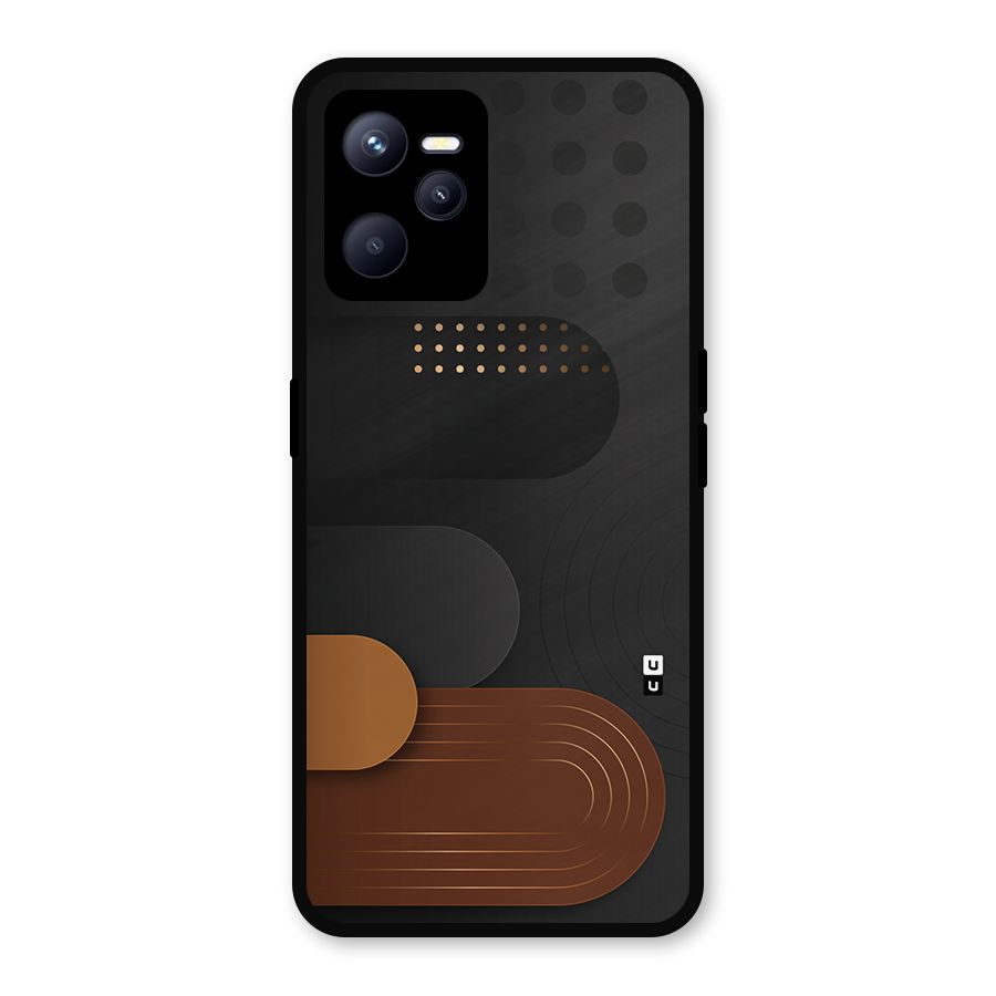 Royal Shades Metal Back Case for Realme C35