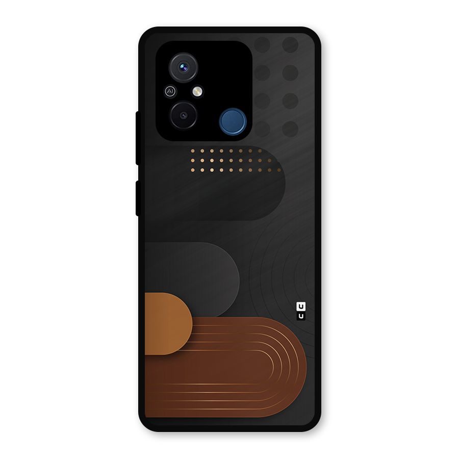 Royal Shades Metal Back Case for Redmi 12C