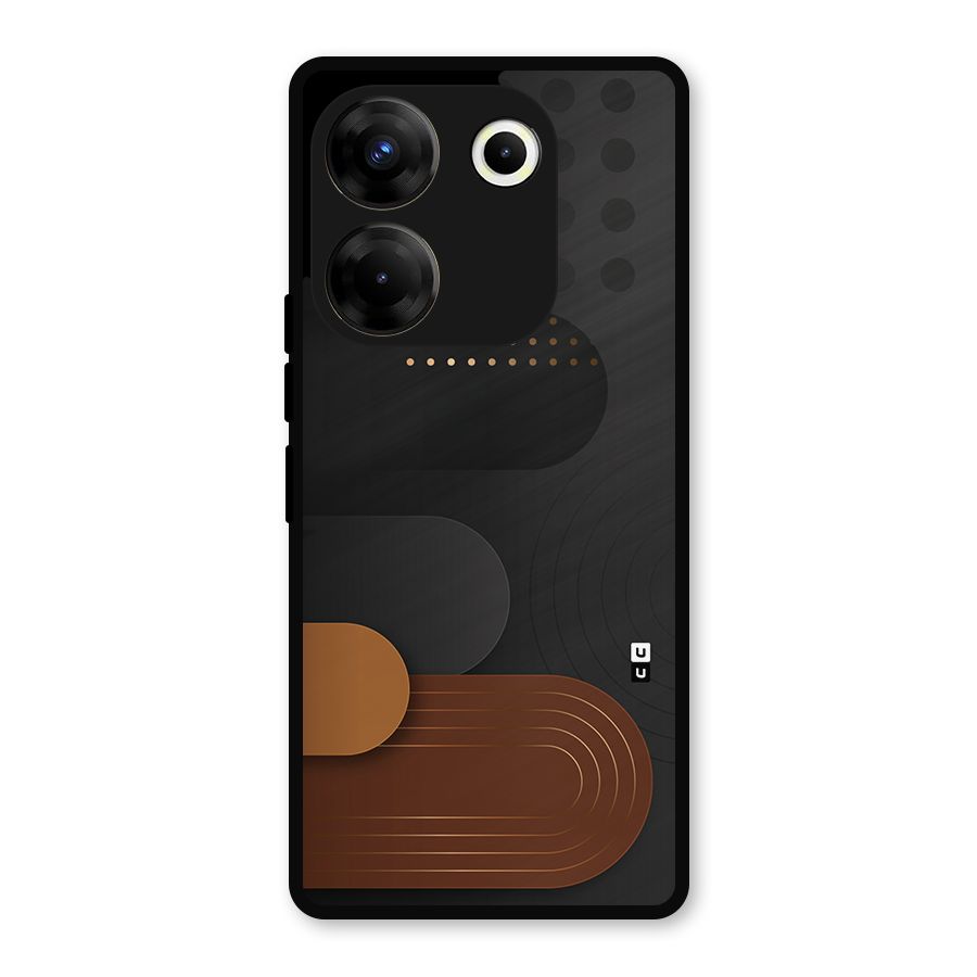 Royal Shades Metal Back Case for Tecno Camon 20