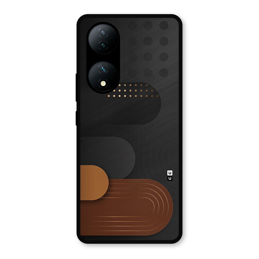 Royal Shades Metal Back Case for Vivo T2