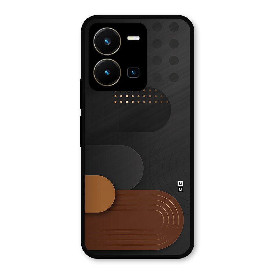 Royal Shades Metal Back Case for Vivo Y35