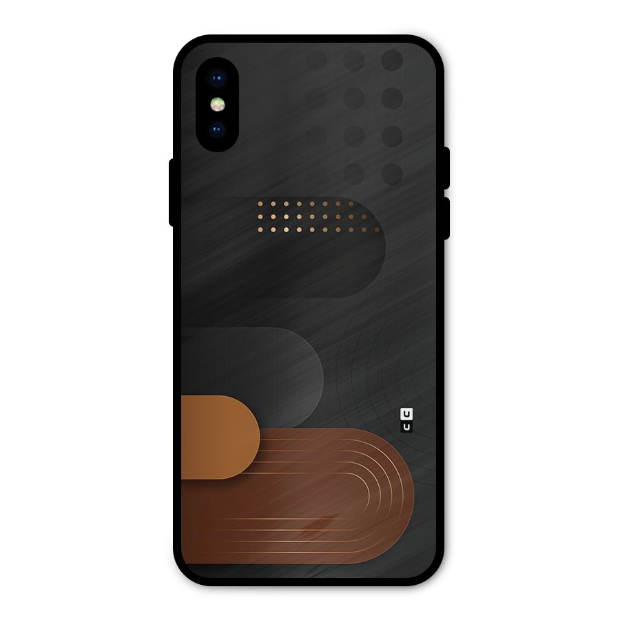Royal Shades Metal Back Case for iPhone X