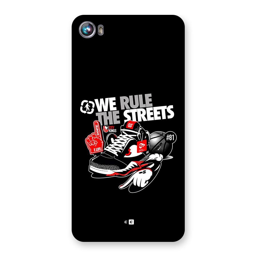Rule The Streets Back Case for Canvas Fire 4 (A107)