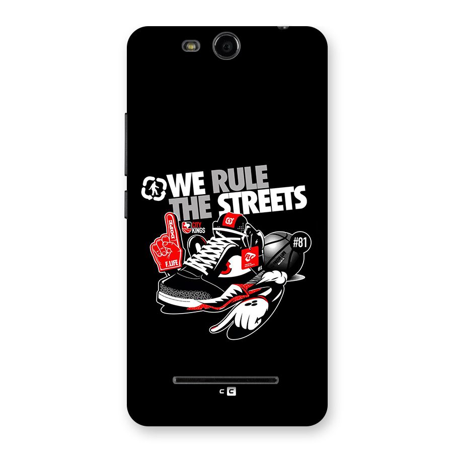 Rule The Streets Back Case for Canvas Juice 3 Q392