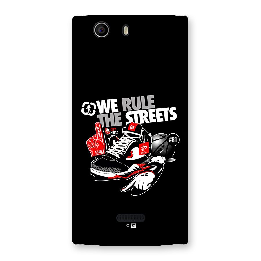 Rule The Streets Back Case for Canvas Nitro 2 E311