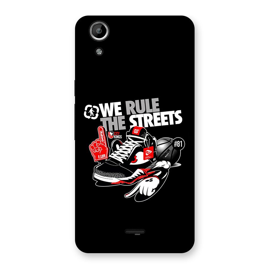 Rule The Streets Back Case for Canvas Selfie Lens Q345