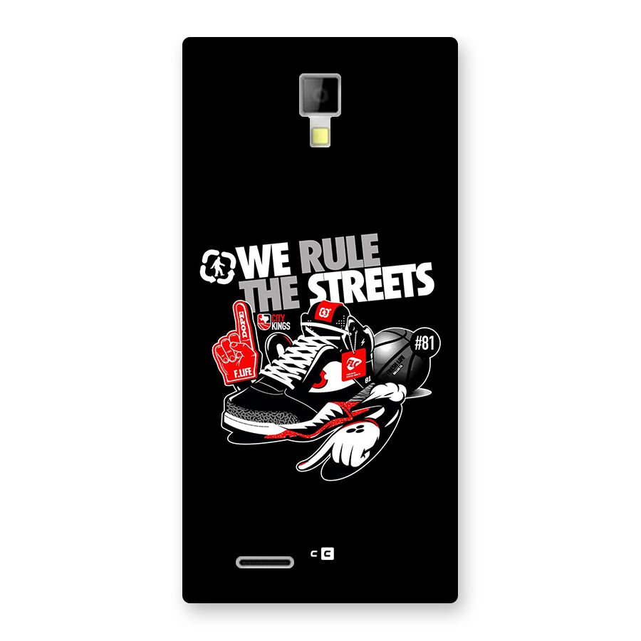 Rule The Streets Back Case for Canvas Xpress A99